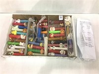 Lg. Group of Pez Candy Dispensers