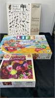 Life game with 2 puzzles