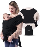 Momcozy Baby Wrap Carrier, Easy to Wear Infant