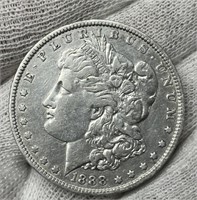 1888 Morgan Silver Dollar XF
