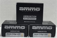 (OO) Ammo Incorporated 9mm Hollow Point, 115