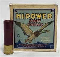 (DN) Federal Cartridge 20 Ga. Hi-Power Shot Shells