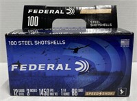 (OO) Federal Speed Shok 12 Gauge Steel Shotshells,