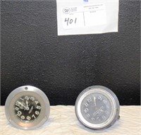 Vintage Auto In-Dash Clocks