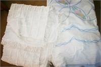Chennile Bedspreads, Embordied Linens