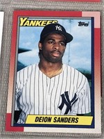 Deion Sanders Baseball cards
