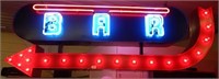 Double sided Neon Bar sign