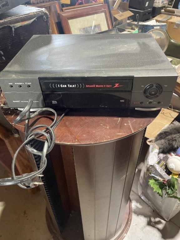 VHS player