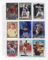 (9) X SPORTS CARDS