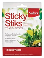 Safer's Sticky Sticks, 12Traps