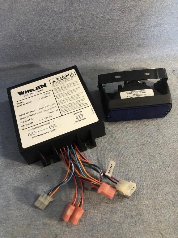 Whelen Model Vpps6c 6 Output Strobe Power Supply