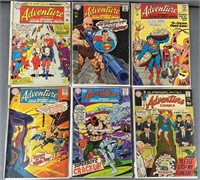 6pc Adventure Comics #337-383 DC Comic Books