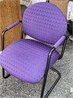 Metal Upholstered Chair