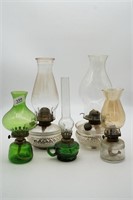 Lot of Oil Lamps