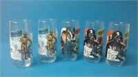 Collector Series - 5 STAR WARS Drinking Glasses