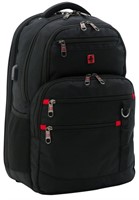 SM5051  Swiss Tech Navigator Backpack Laptop Sect