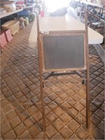 Vintage Chalkboard Easel