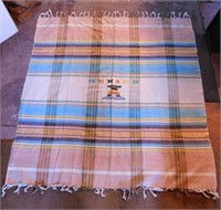 Mexico souvenir tablecloth & 6 matching napkins -