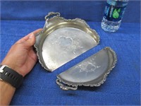 antique crumb set - monarch silver co.