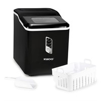 $140  26 lb. Portable Ice Maker in Black