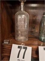 Vintage Bottle With Stopper(Den)