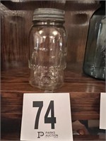 Vintage Jar With Zinc Lid(Den)