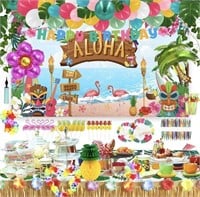 CX-Reezy Hawaiian Beach Birthday Party Decor Kit