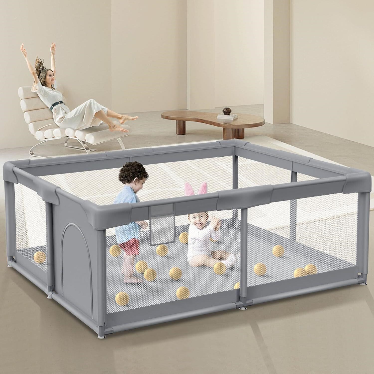 Baby Playpen, Playpen for Babies and Toddlers AZ10