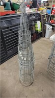 Stack of smaller tomato cages appr. 25
