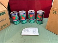 *45/50 1976 7UP STATE CANS (2 BOXES)