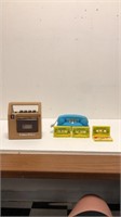 Fisher price cassette player and cassettes with