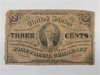 3 Cent Fractional Currency FR-1227