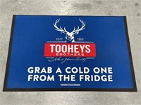 TOOHEYS Rubber Backed Pub Bar Mat 840x570