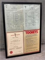 Selection Framed TOOHEYS Ephemera 450x620