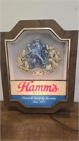 Hamm’s Beer Lion Advertising Sign Olympia Brewing