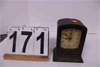 Telechron Bakelite Clock 1920'S (Works) Some of -