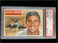 1956 Topps #Sammy White Gray Back  PSA 4 VG/EX