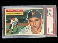 1956 Topps #56 Dale Long Gray Back PSA 5 EX