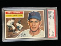 1956 Topps #112 Dee Fondy Gray Back PSA 4 VG/EX