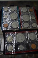10 Assorted 1970'S Proof Sets