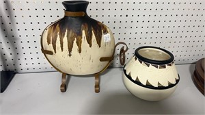 Two Southwestern Vases