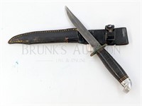 WESTERN BOWIE KNIFE W/ SHEATH