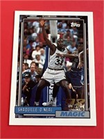 1992 Topps Shaquille O'Neal Rookie Card SHAQ
