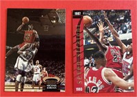 Michael Jordan 2 Card Lot