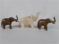 Elephant Figurines (3)