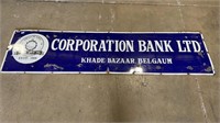 ENAMEL CORPORATION BANK LTD SIGN