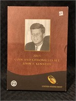 2015 JOHN F KENNEDY COIN AND CHRONICLES SET