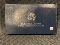 1995 SPECIAL OLYMPICS WORLD GAMES SILVER DOLLAR