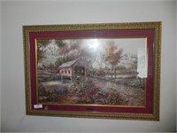 Picture with Gold Frame