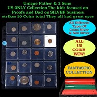 Unique Father & 2 Sons US ONLY Collection,The kids